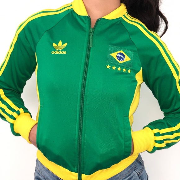 adidas Jackets & Coats Adidas Brasil Retro 978 Fifa World Cup